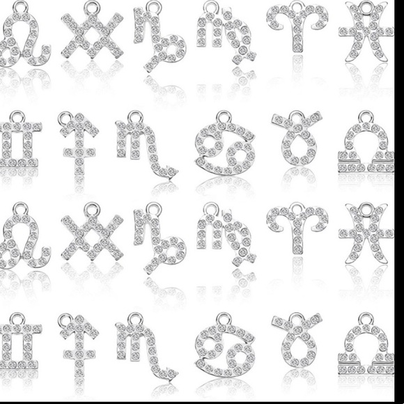 ♈️ ARIES zodiac sign & constellation stainless steel cz double layer necklace - Picture 9 of 14